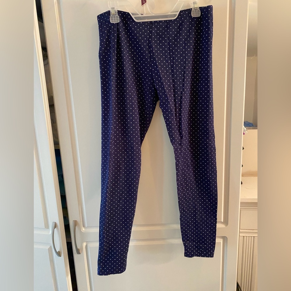 Simply Styled Navy and White Kids Leggings